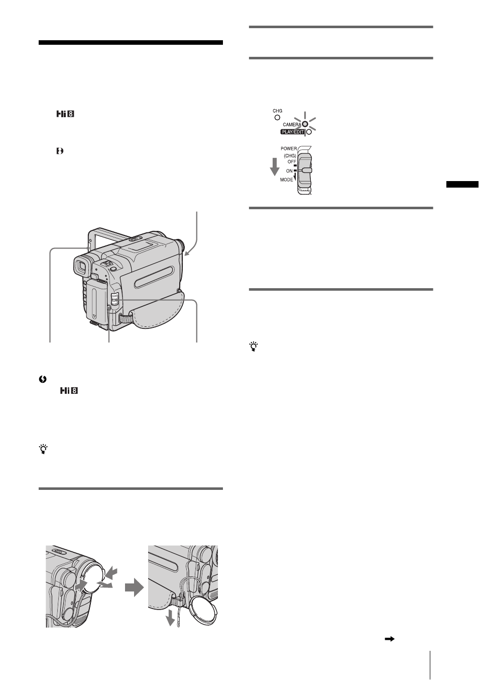 Recording, Recording movies | Sony CCD-TRV328 User Manual | Page 21 / 100