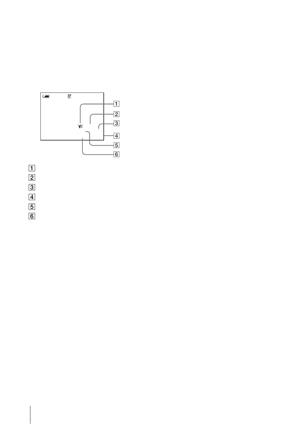 Camera settings data display | Sony CCD-TRV328 User Manual | Page 38 / 100