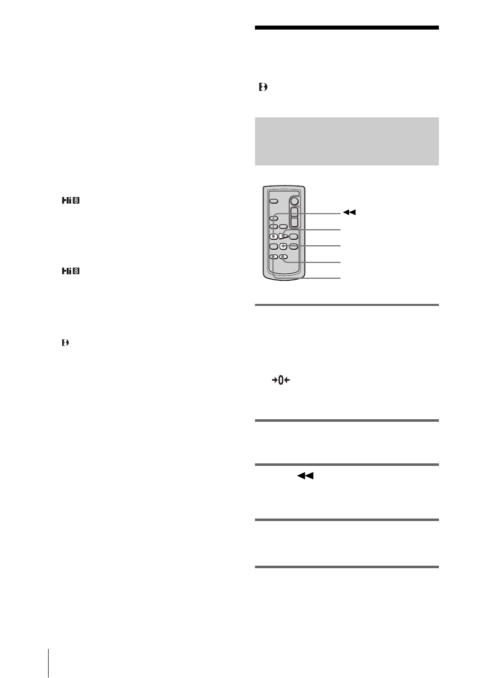 Locating a scene on a tape for playback (trv265), Locating a scene on a tape for playback, Trv265) | Sony CCD-TRV328 User Manual | Page 40 / 100