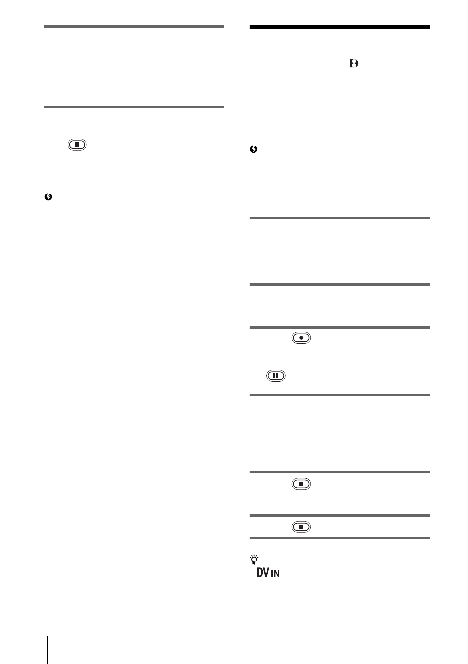 Recording pictures from a vcr (trv260/265), Recording pictures from a vcr, Trv260/265) | Sony CCD-TRV328 User Manual | Page 68 / 100