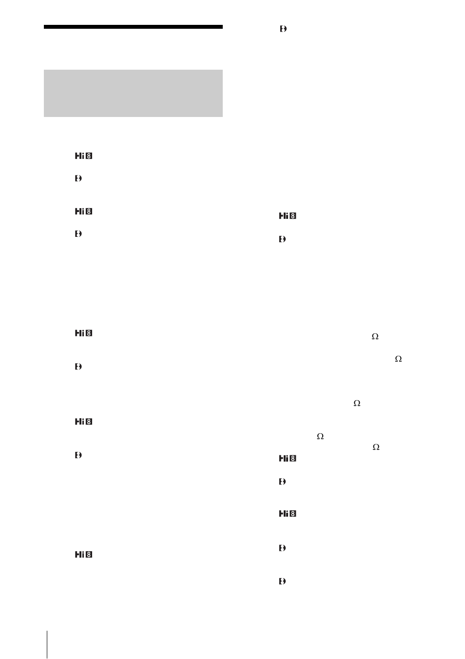 Specification, Video camera recorder, System | Input/output connectors | Sony CCD-TRV328 User Manual | Page 88 / 100