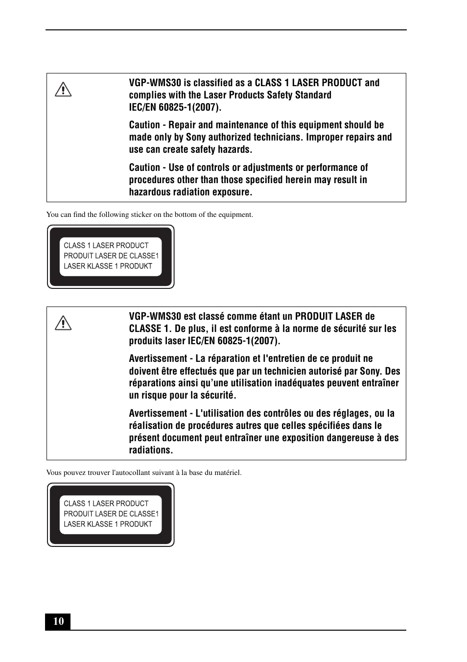 Sony VPCL223FX User Manual | Page 10 / 32