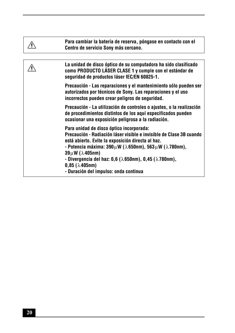 Sony VPCL223FX User Manual | Page 20 / 32