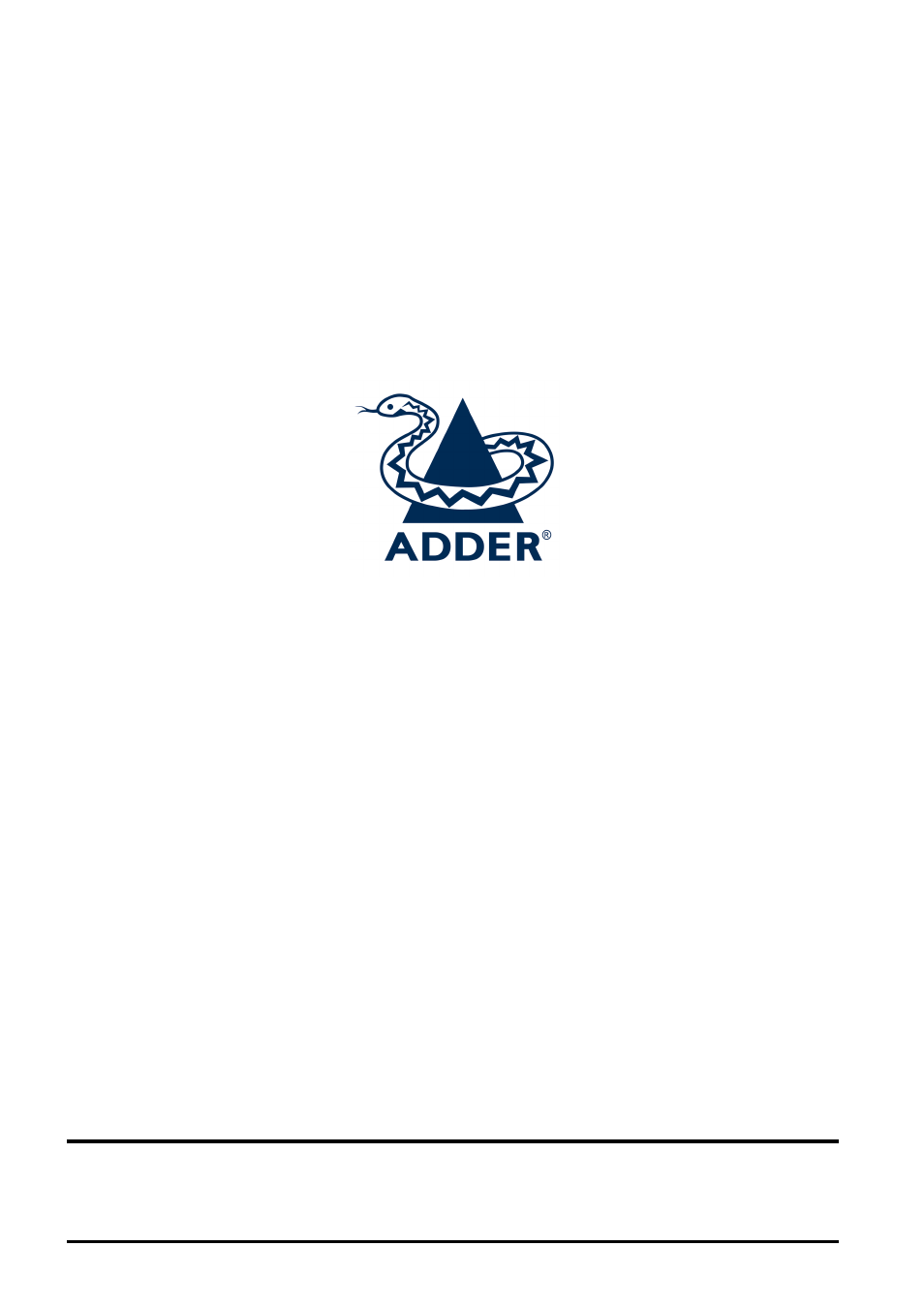 Adder Technology AVM208MP User Manual | Page 80 / 80