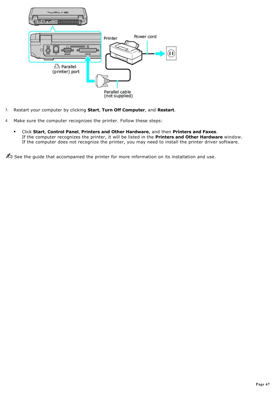 Sony PCG-K14 User Manual | Page 67 / 145