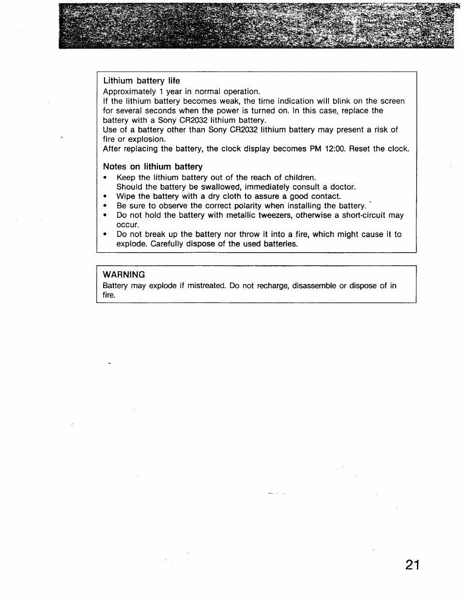 Sony GV-8 User Manual | Page 21 / 60