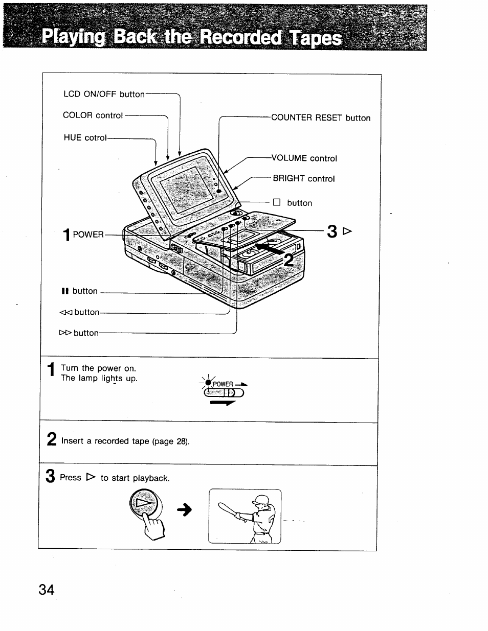 Sony GV-8 User Manual | Page 34 / 60