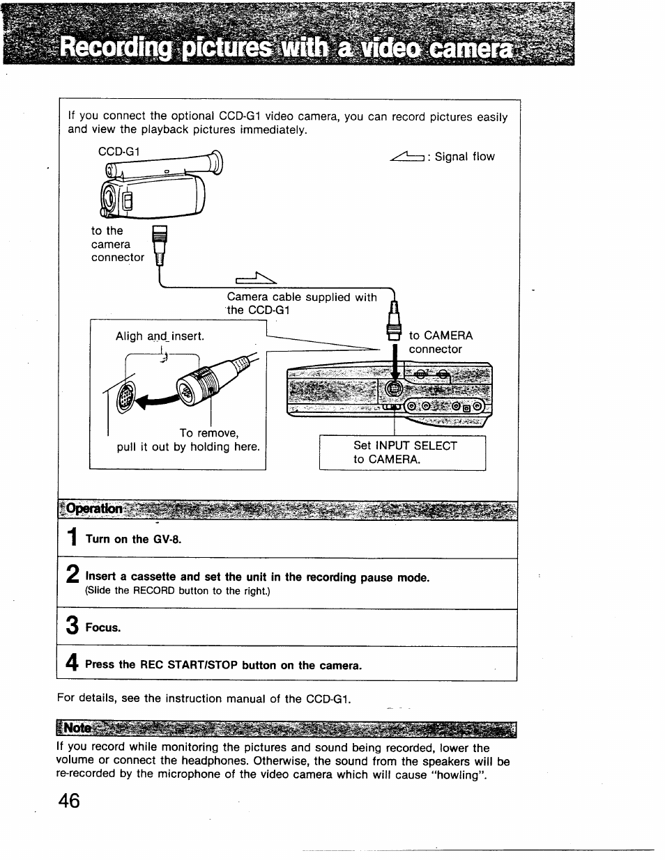 Sony GV-8 User Manual | Page 46 / 60