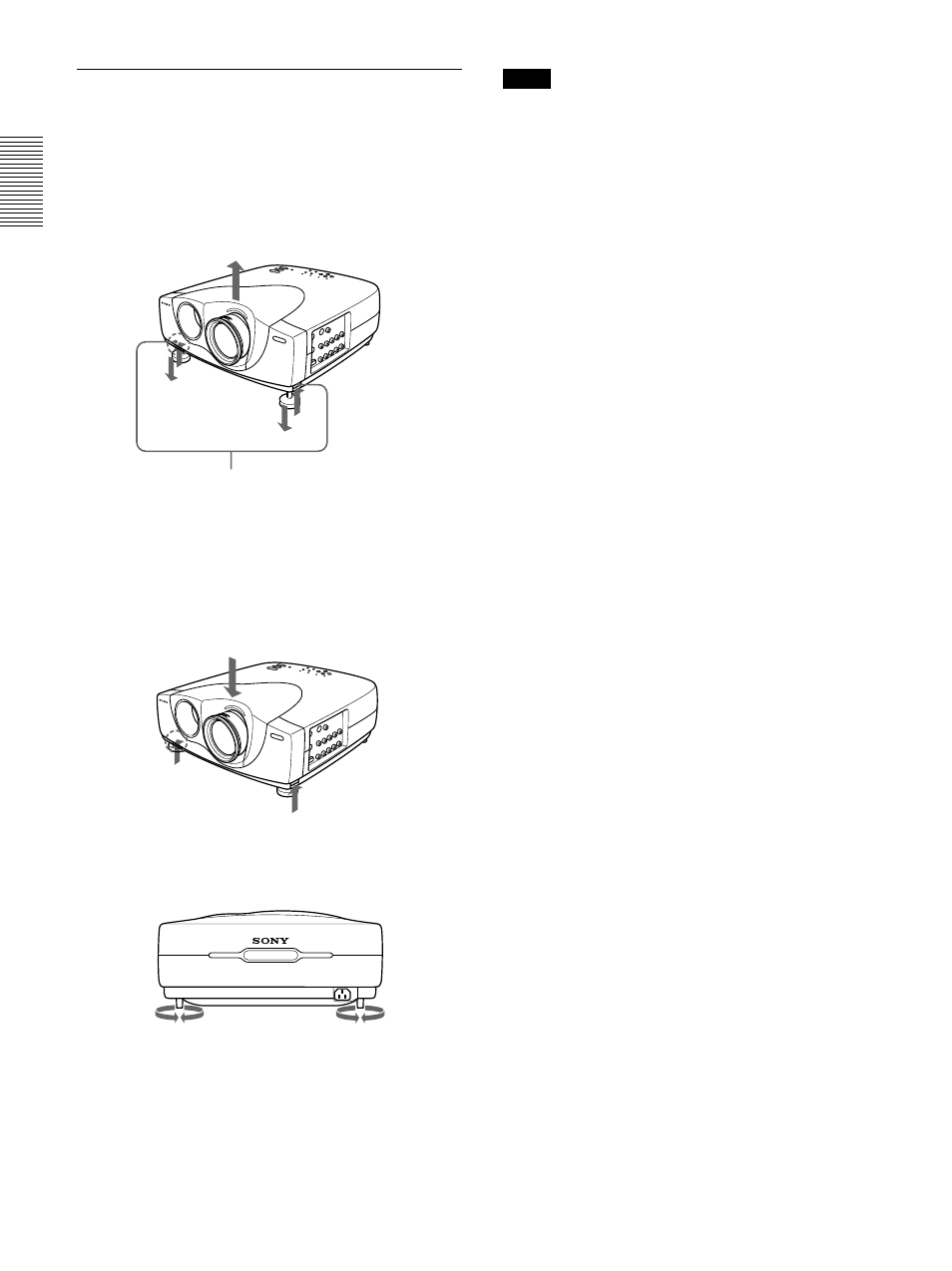 Sony VPL-VW10HT User Manual | Page 10 / 124