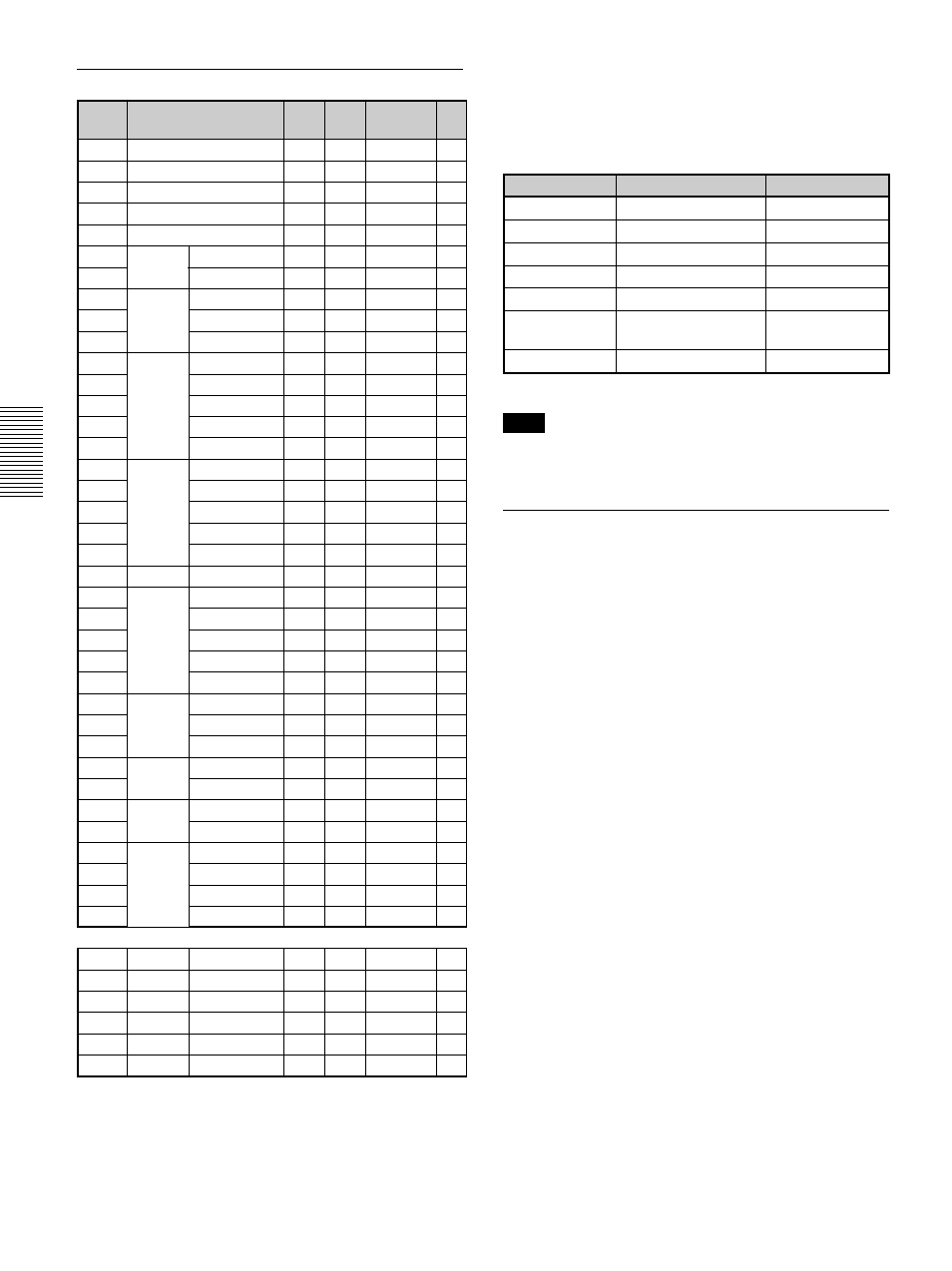 Preset signals | Sony VPL-VW10HT User Manual | Page 26 / 124