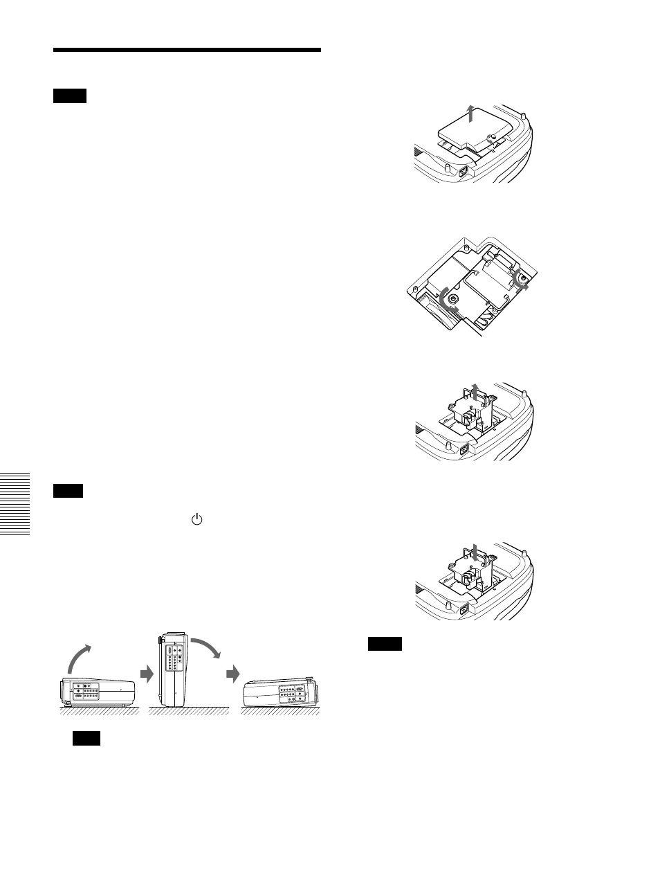 Maintenance | Sony VPL-VW10HT User Manual | Page 34 / 124