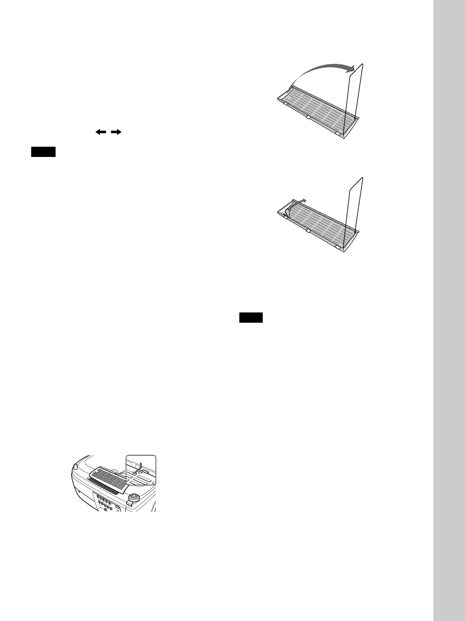 Maintenance | Sony VPL-VW10HT User Manual | Page 35 / 124