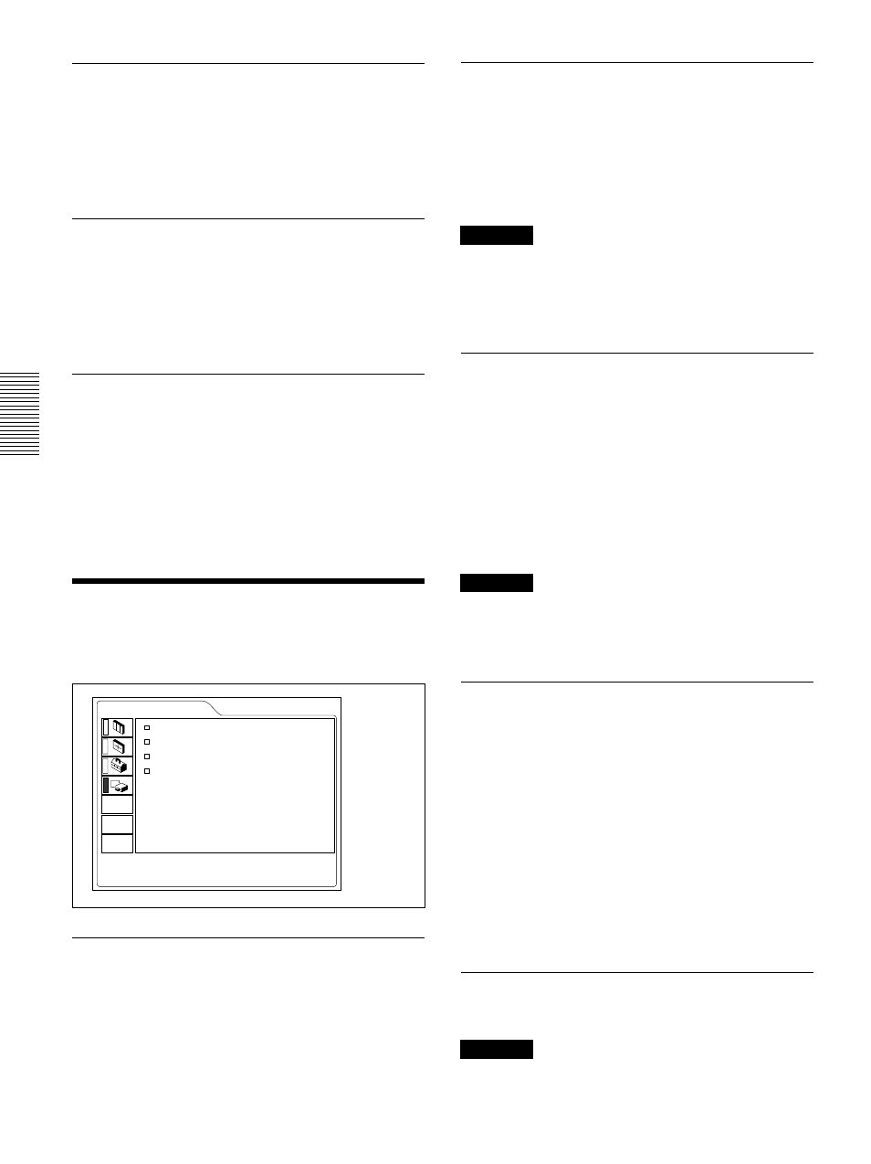 Le menu regl. instal | Sony VPL-VW10HT User Manual | Page 68 / 124