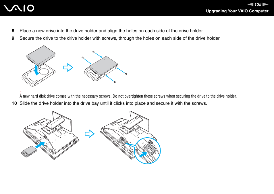 Sony VGC-LV170J User Manual | Page 135 / 208