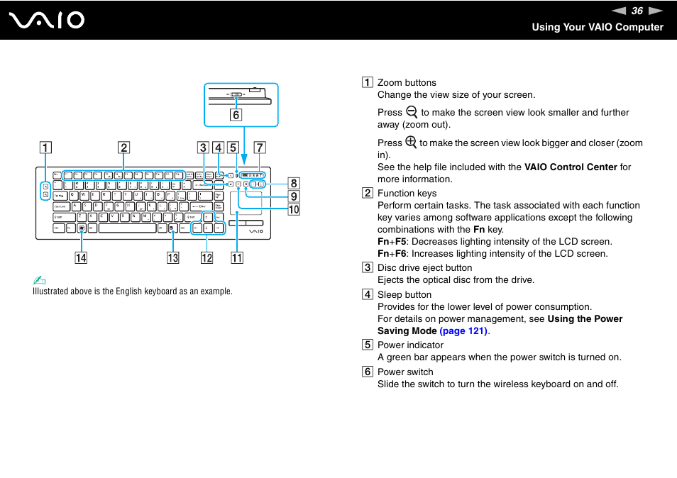 Sony VGC-LV170J User Manual | Page 36 / 208