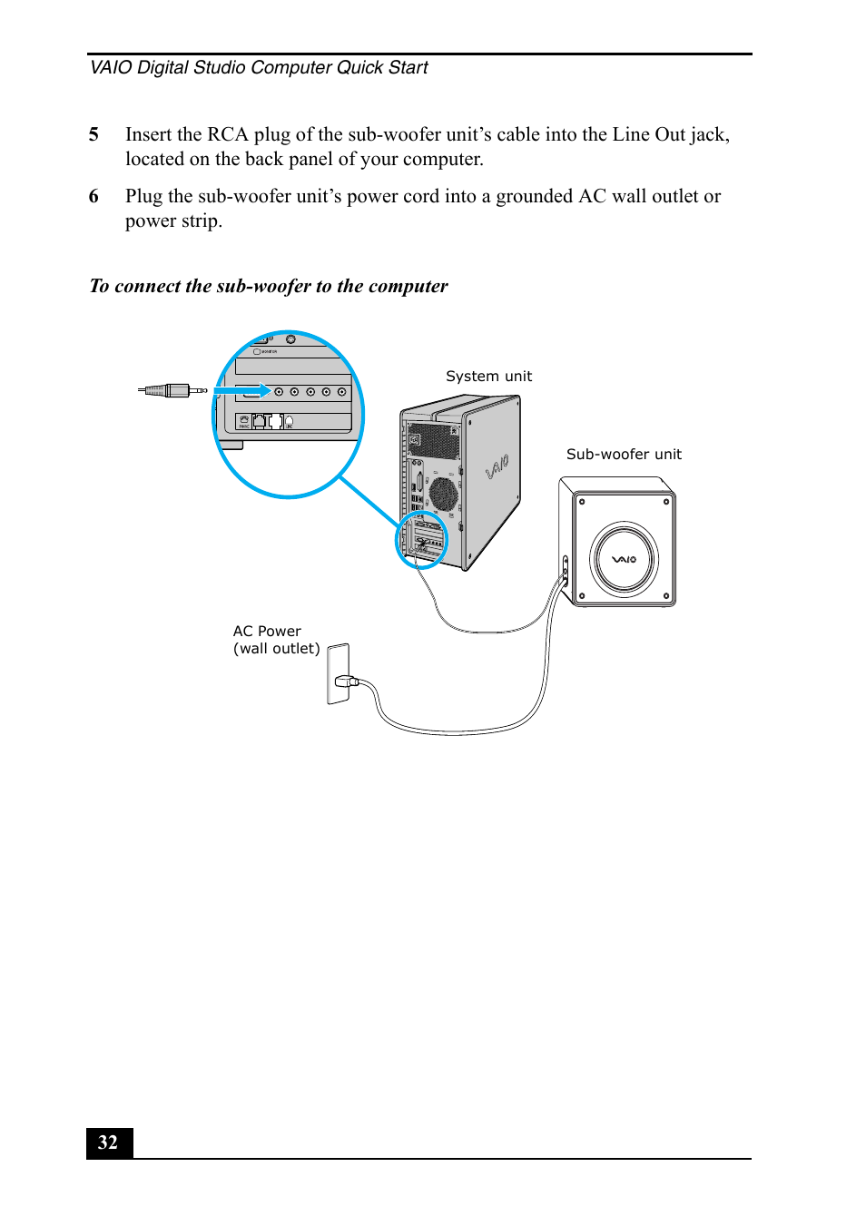 Sony PCV-RZ40C User Manual | Page 32 / 52