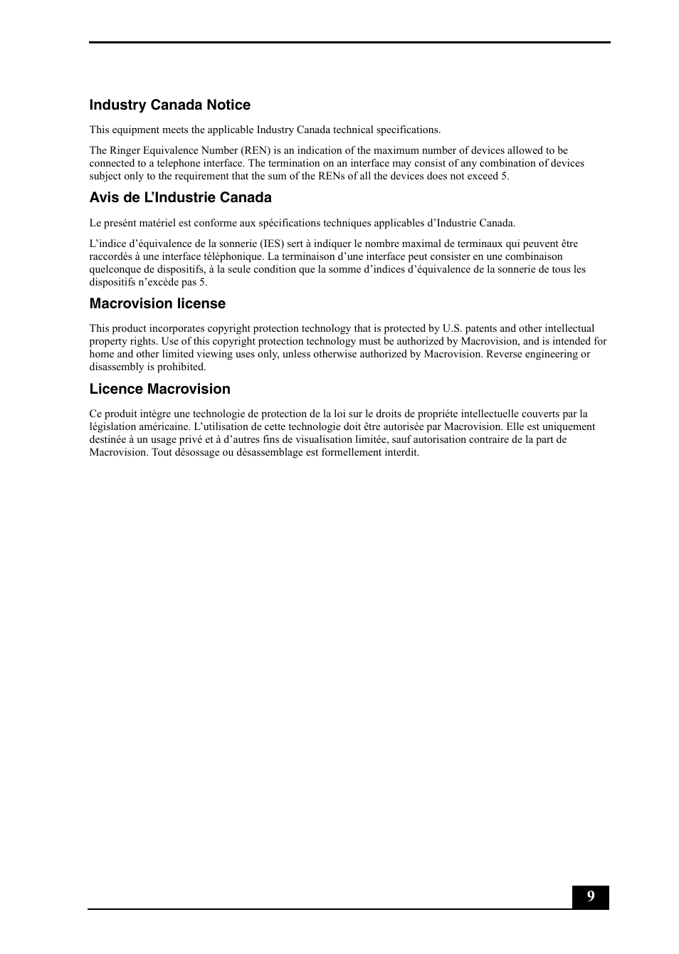 Sony PCV-RZ40C User Manual | Page 9 / 52