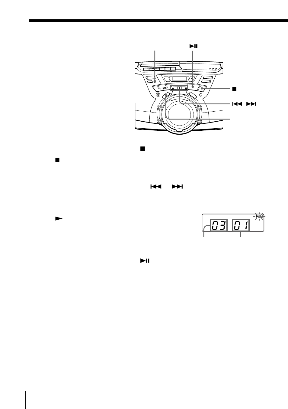 Creating your own program (program play), Creating your own program | Sony CFD-G30 User Manual | Page 16 / 36
