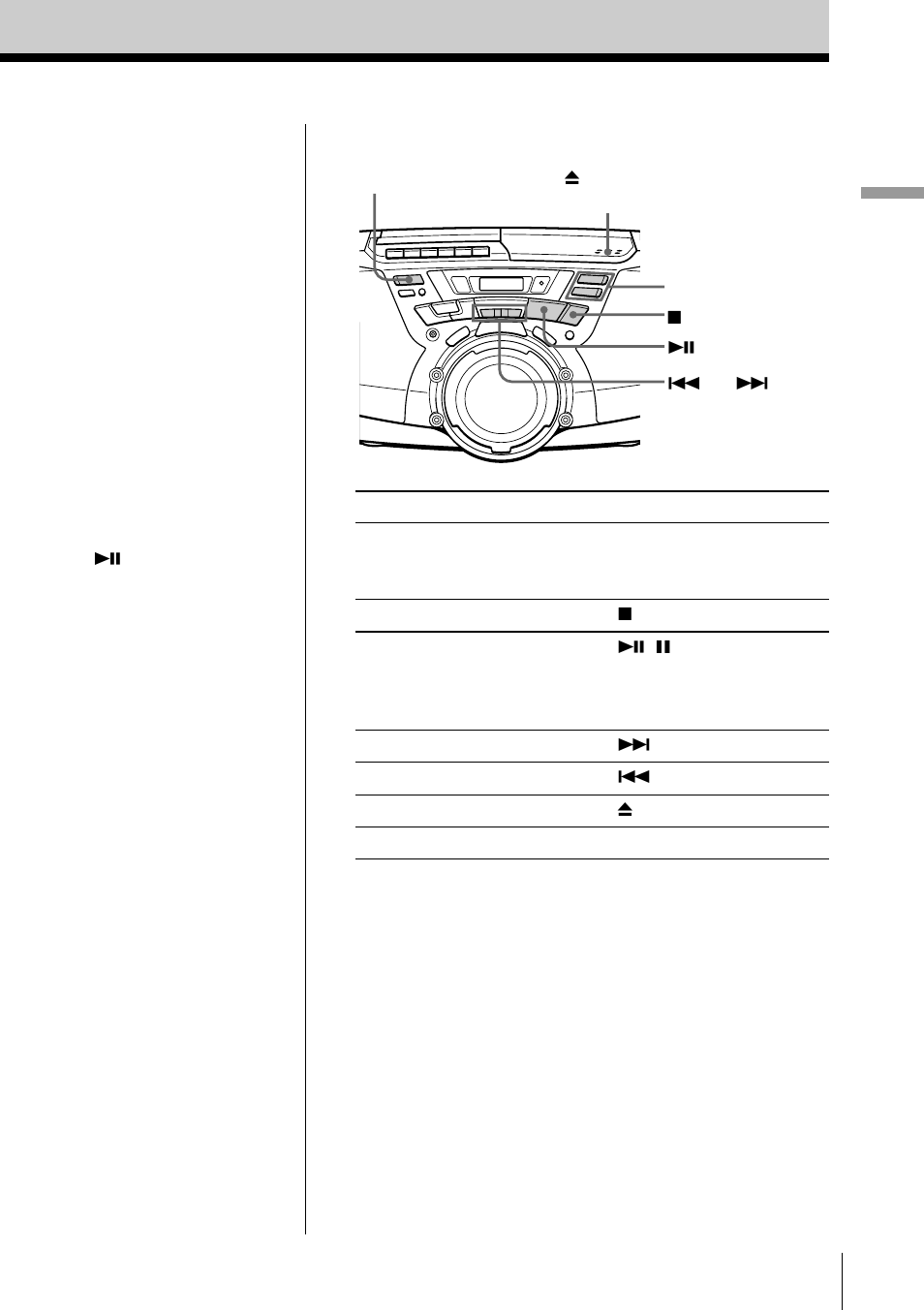 Basic operations 5 | Sony CFD-G30 User Manual | Page 5 / 36