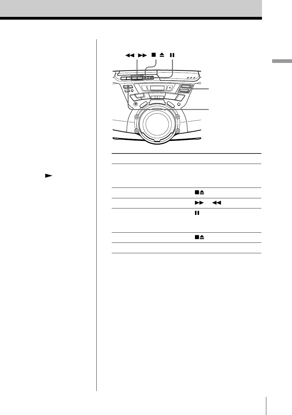 Basic operations 9 | Sony CFD-G30 User Manual | Page 9 / 36