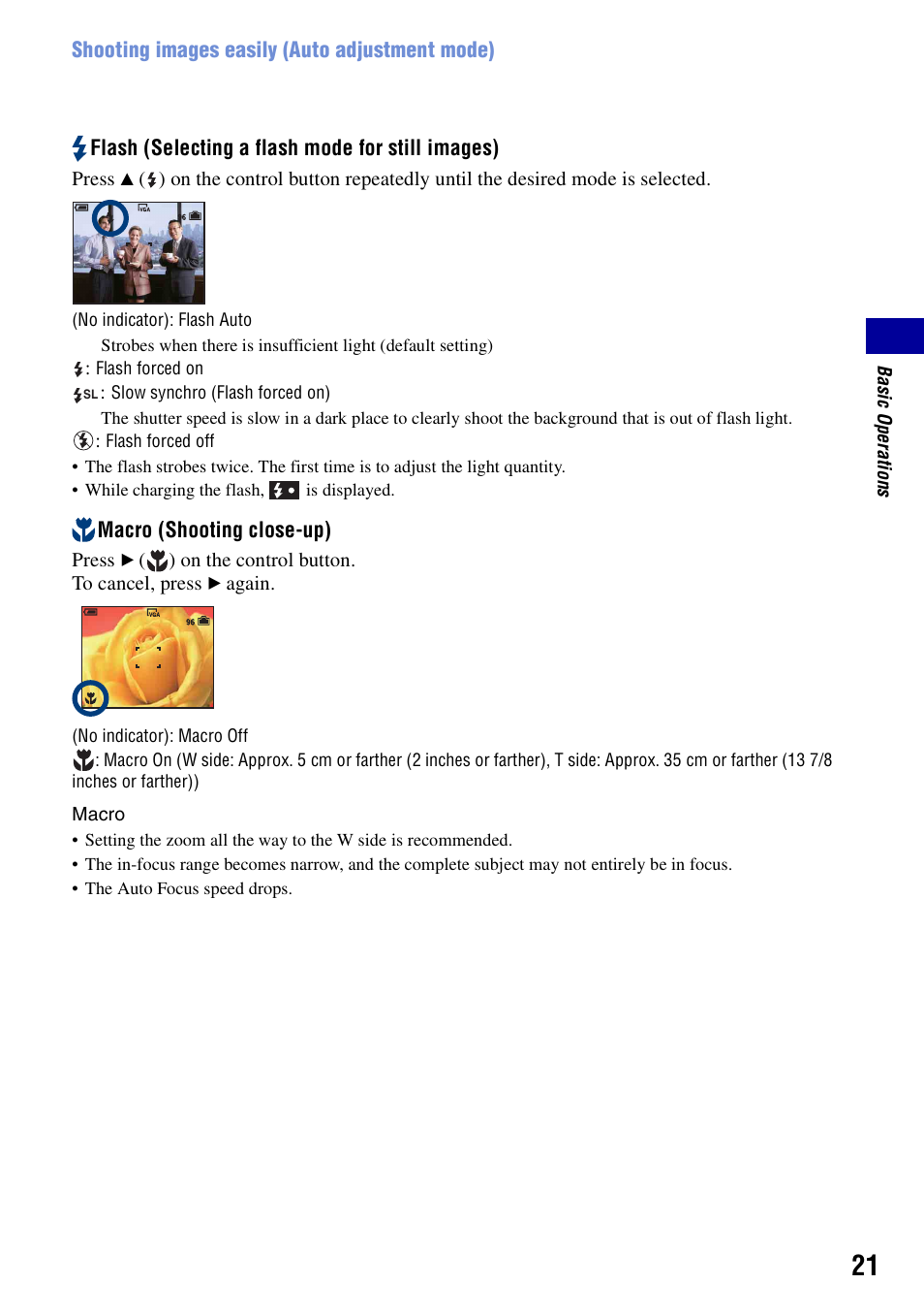 H (21) | Sony DSC-S700BDL User Manual | Page 21 / 101