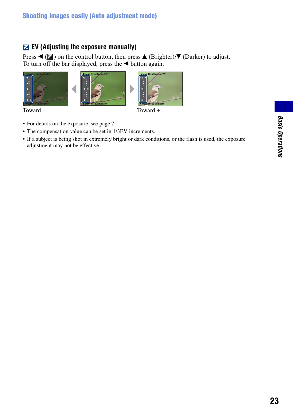 Sony DSC-S700BDL User Manual | Page 23 / 101