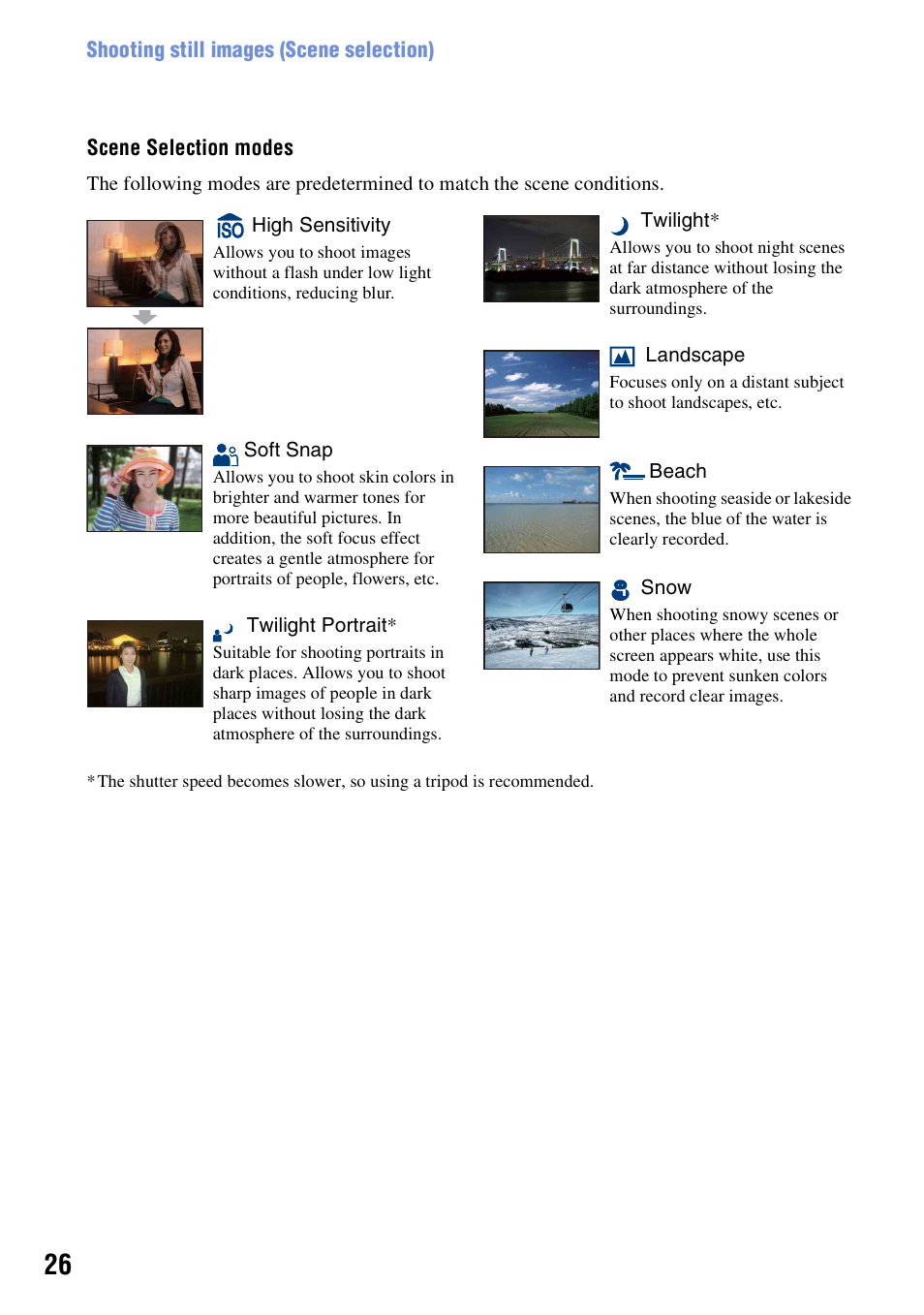 Sony DSC-S700BDL User Manual | Page 26 / 101