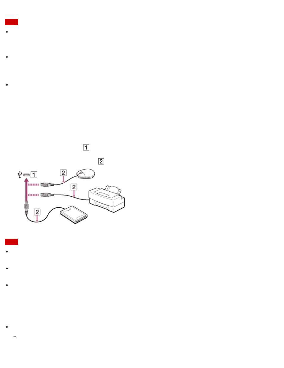 Connecting a usb device | Sony SVT11213CXB User Manual | Page 190 / 251