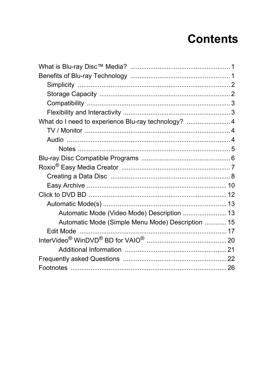 Sony VGN-FZ190 User Manual | Page 3 / 32