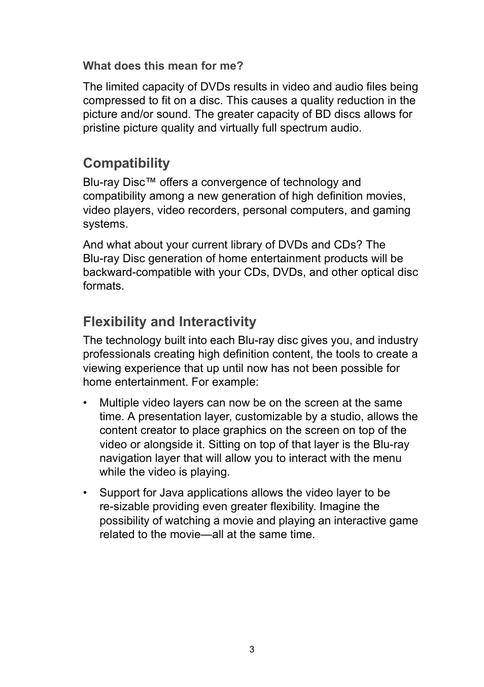 Compatibility, Flexibility and interactivity | Sony VGN-FZ190 User Manual | Page 7 / 32