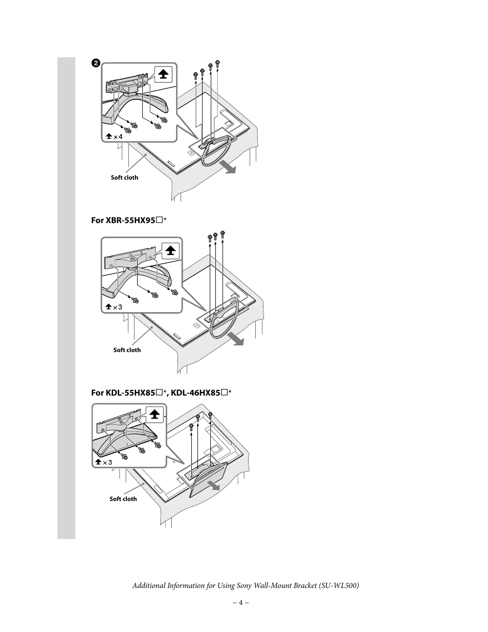 Sony KDL-46HX850 User Manual | Page 4 / 9