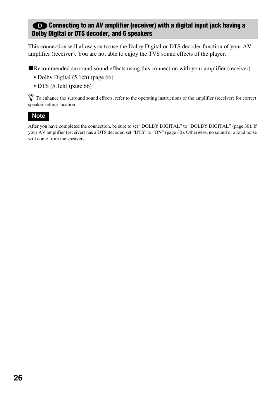 Sony DVP-NC600 User Manual | Page 26 / 80