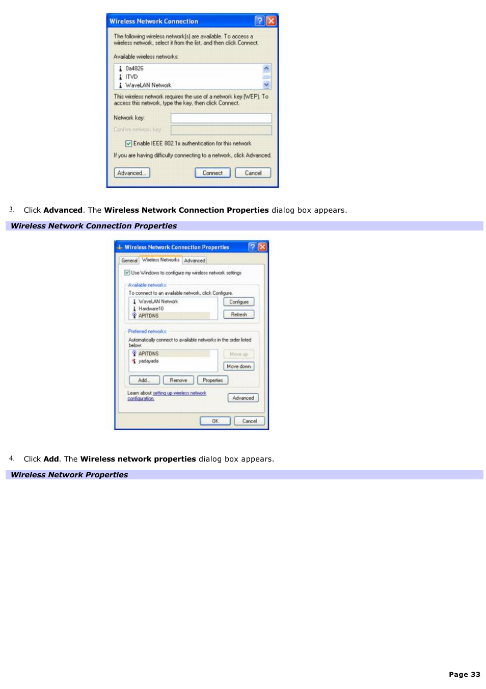 Sony PCG-Z1A User Manual | Page 33 / 164