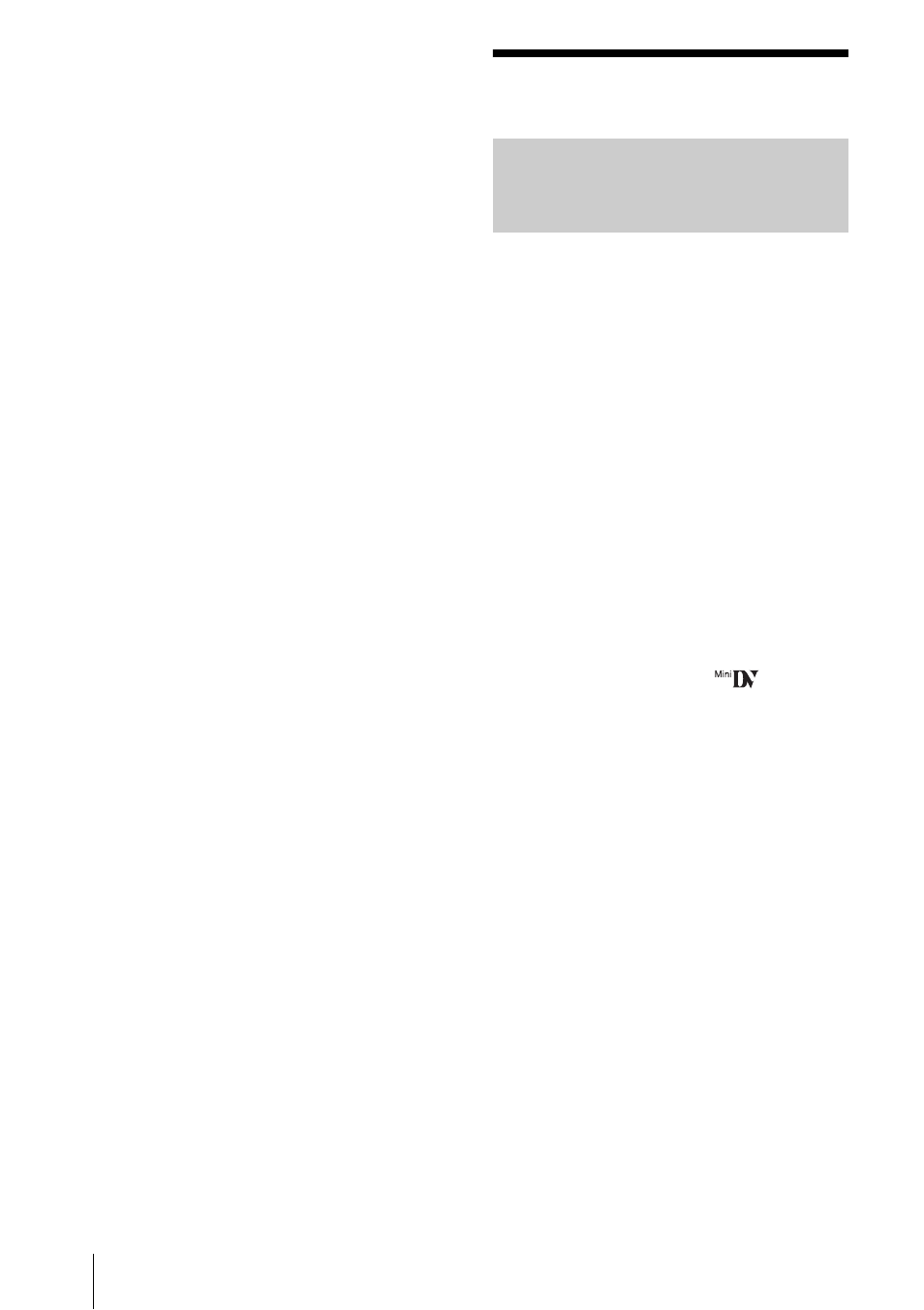 Specification, Video camera recorder, System | Sony DCR-HC30 User Manual | Page 134 / 148