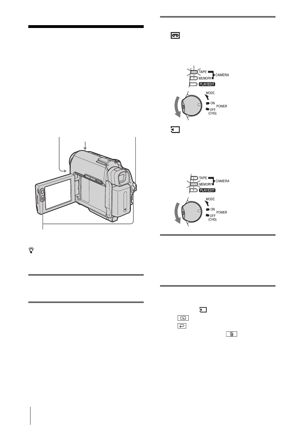Recording, Recording movies | Sony DCR-HC30 User Manual | Page 26 / 148