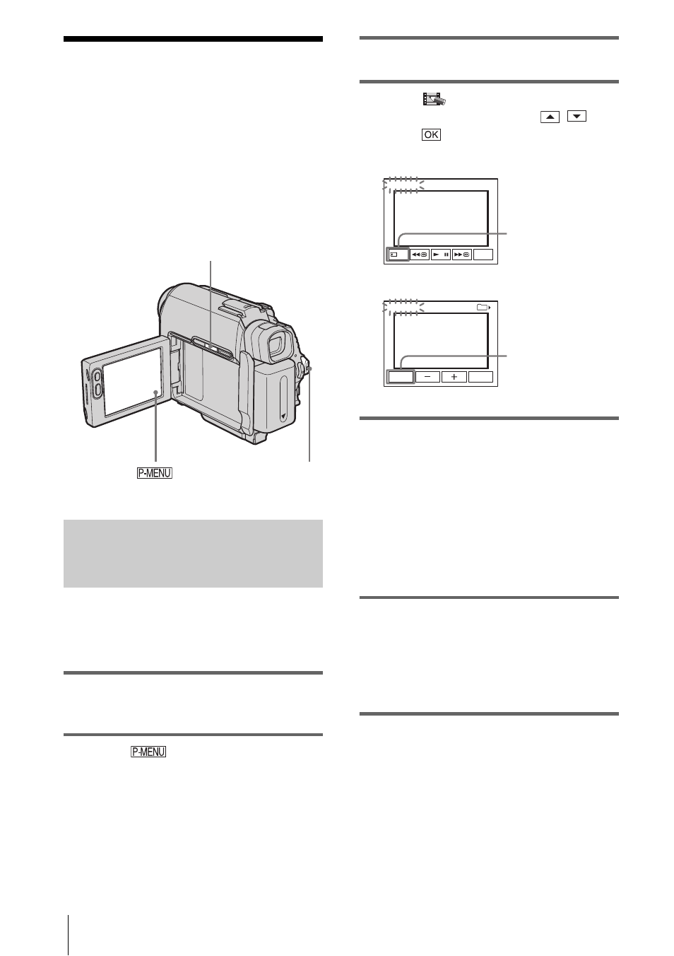 Various playback functions | Sony DCR-HC30 User Manual | Page 56 / 148