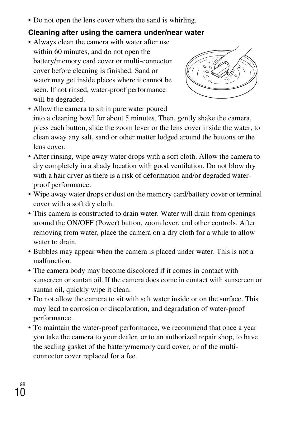 Sony DSC-TX20 User Manual | Page 10 / 68