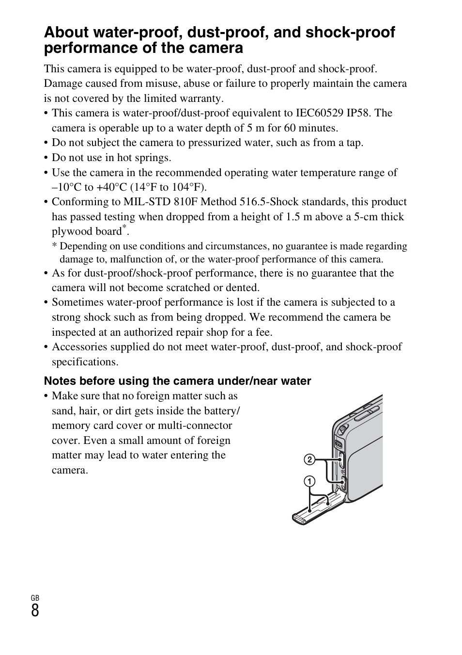Sony DSC-TX20 User Manual | Page 8 / 68