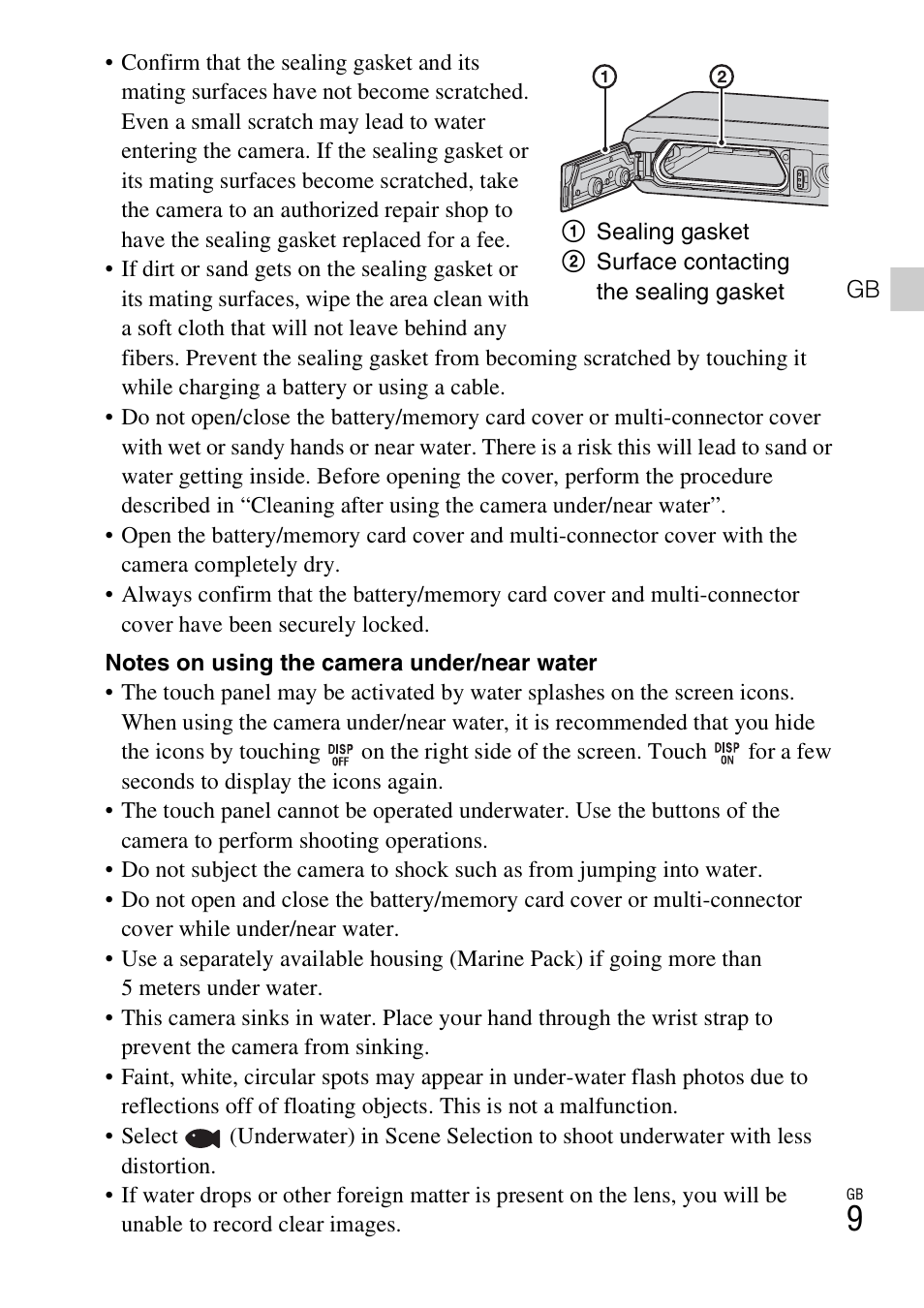 Sony DSC-TX20 User Manual | Page 9 / 68