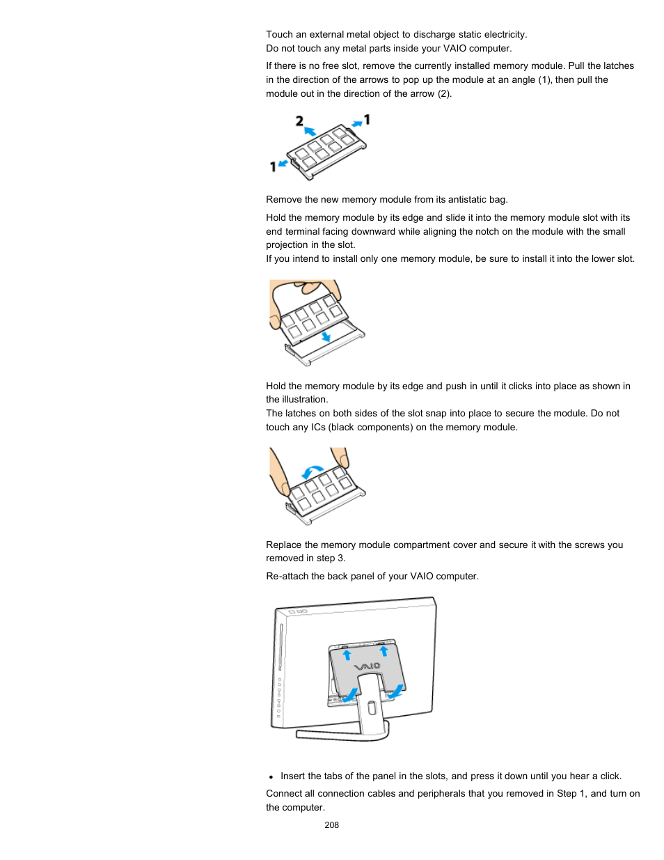 Sony SVL241190X User Manual | Page 208 / 522