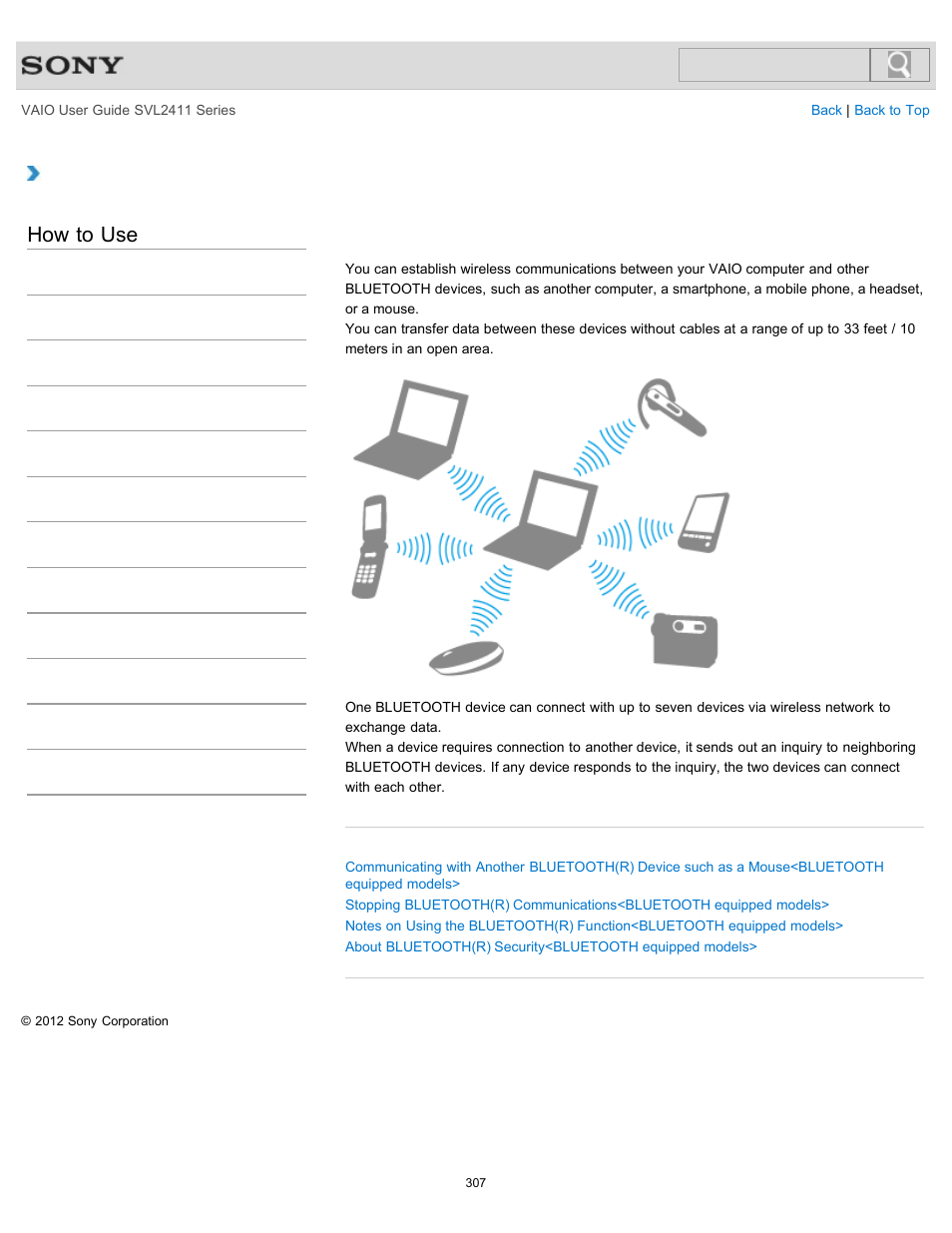 How to use | Sony SVL241190X User Manual | Page 307 / 522