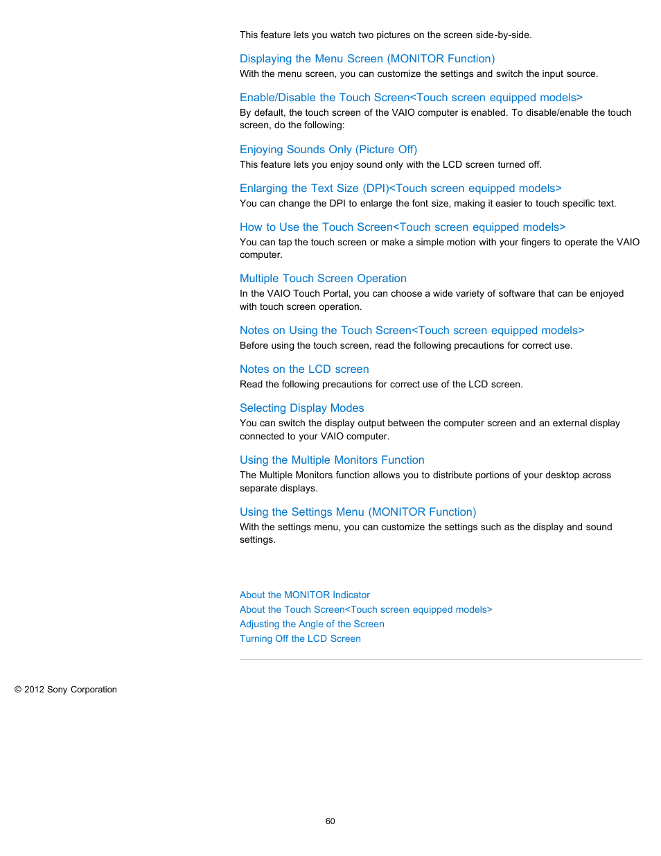 Sony SVL241190X User Manual | Page 60 / 522