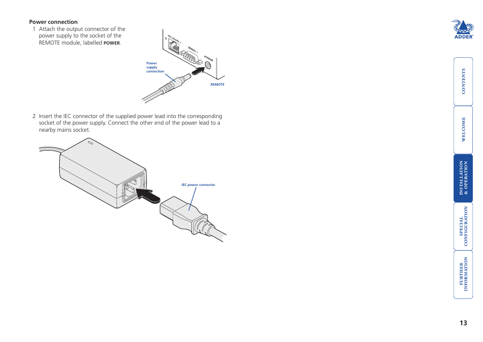 Adder Technology X2 User Manual | Page 14 / 31