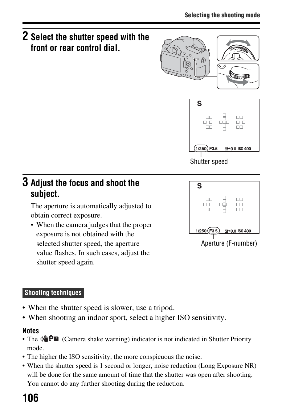Sony SLT-A77VM User Manual | Page 106 / 242
