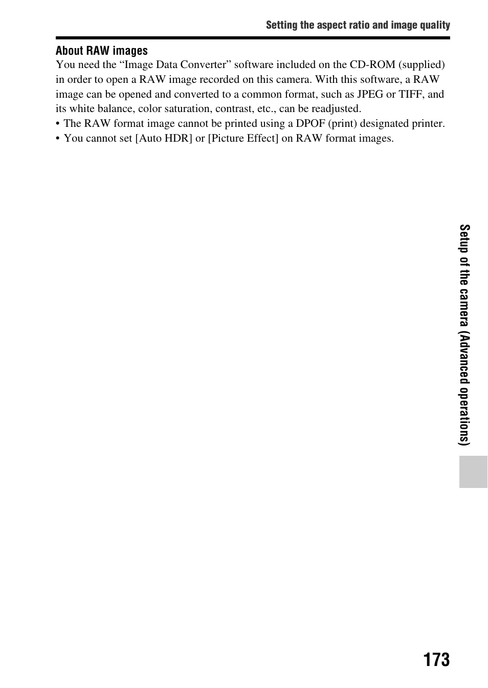 Sony SLT-A77VM User Manual | Page 173 / 242