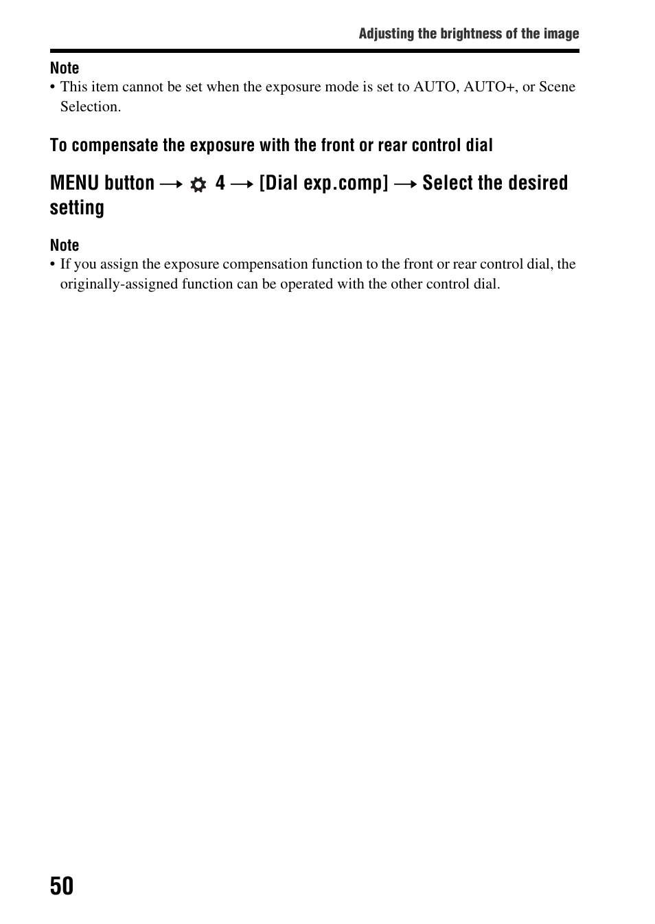Sony SLT-A77VM User Manual | Page 50 / 242
