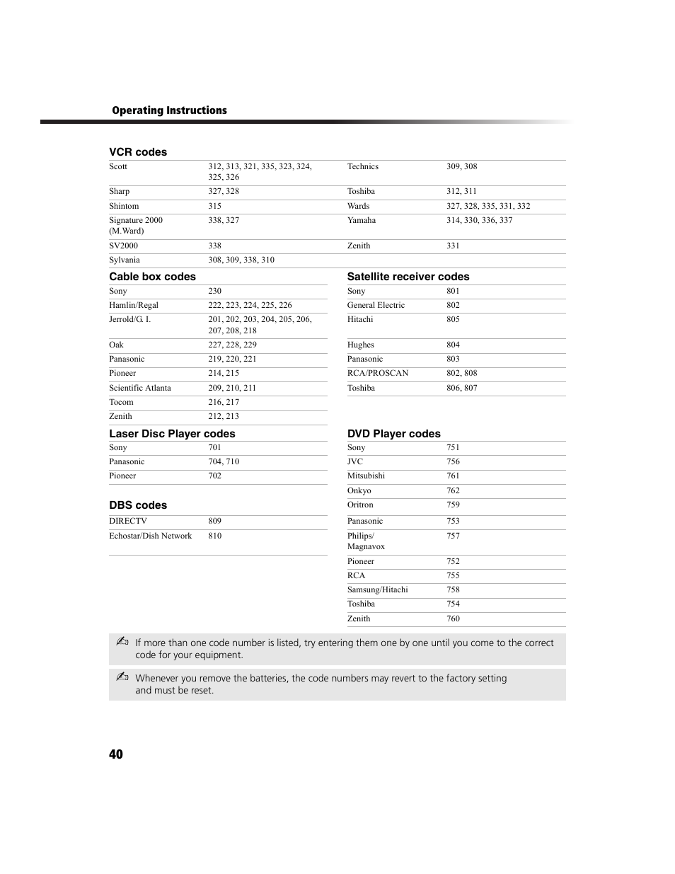 Sony WEGA KV-27FS100 User Manual | Page 48 / 64