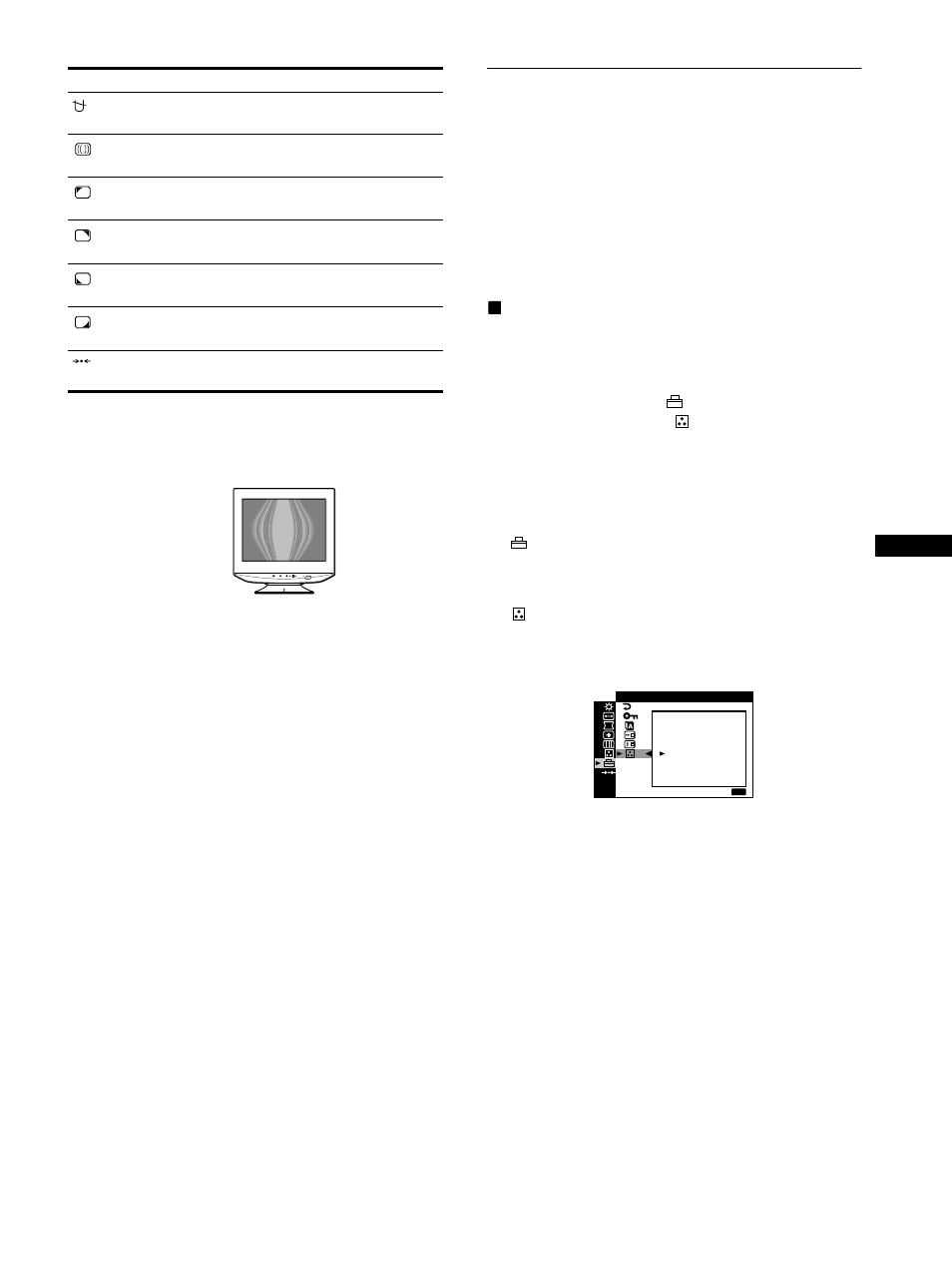 Adjusting the color of the picture (color) | Sony CPD-G420 User Manual | Page 15 / 70