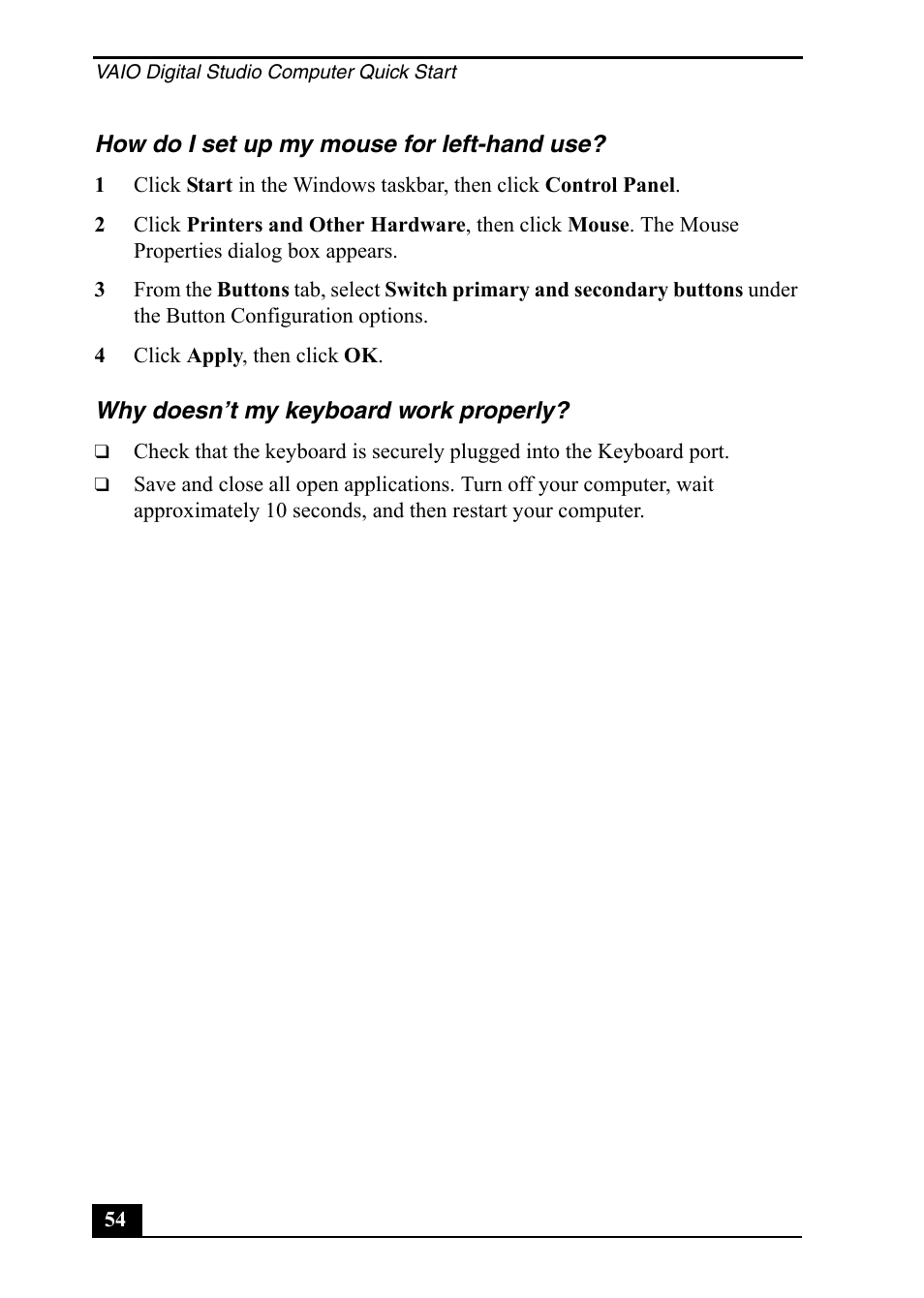 Sony PCV-RX860 User Manual | Page 54 / 80