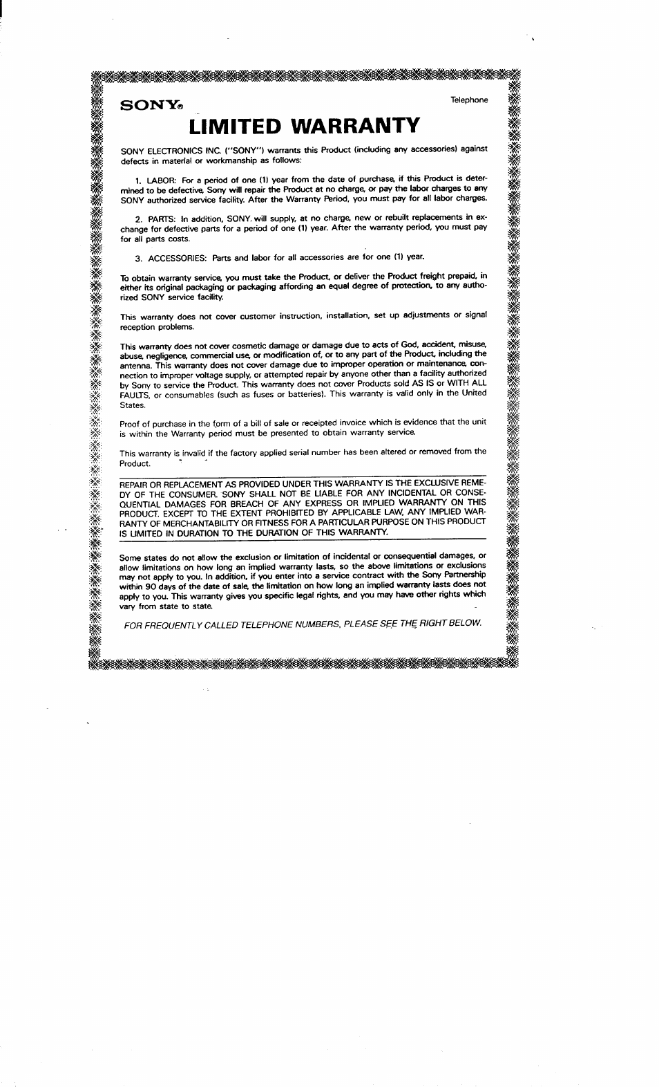 Sony SPP-71 User Manual | Page 3 / 24